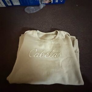 Cabela's Off-White Sweatshirt